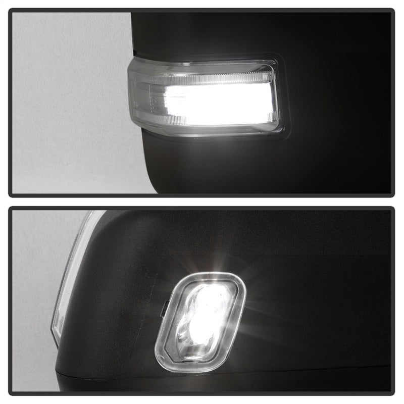 xTune 9943072 15-17 fits Ford F-150 Heated LED Telescoping Pwr Mirrors - Clr (P
