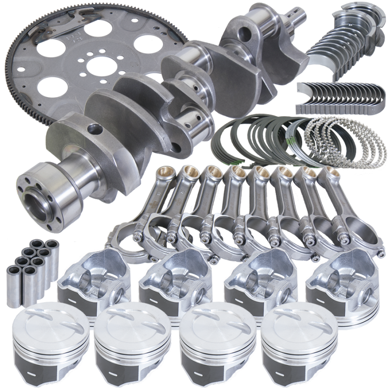 Eagle B13504L06053 fits Chevy LT1350 1Pc 3.750in Crank 5.700in I-Beam 4.060in Pistons 153 Tooth FP Balanced Assembly