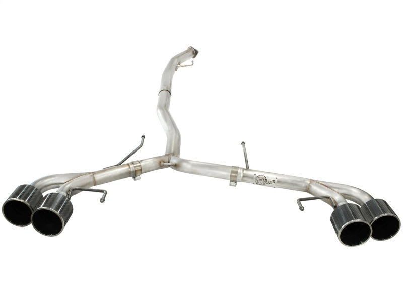 AFE 49-36108-C  3in SS Exhaust Cat-Back 09-14 fits Nissan GTR V6 3.8L Carbon Fi