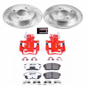 PowerStop fits Nissan 02-06 Sentra Rear Z26 Street Warrior Brake Kit w/Calipers