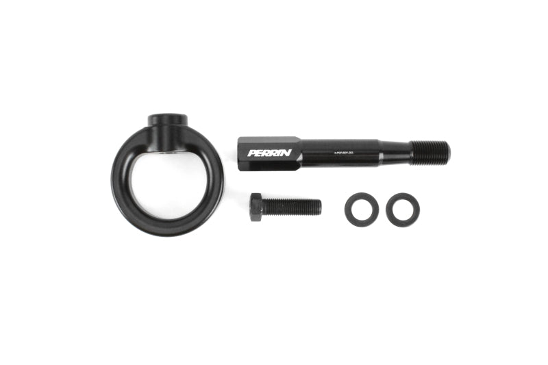 Perrin PSP-BDY-232BK 15-17 fits Subaru WRX/STI Tow Hook Kit (Front) - Flat Black