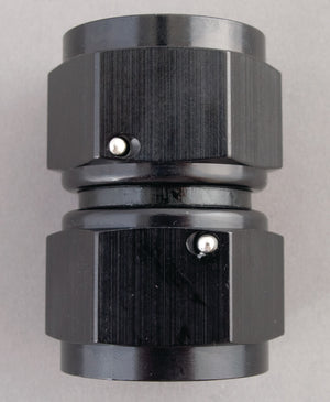 Fragola 496112-BL -12AN Female Connector - Black
