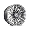 Vossen HFX-6 17x9 - 6x139.7 - ET0 - Super Deep Face - 106.1 - Hyper Gunmetal Wheel