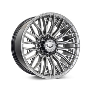 Vossen HFX-6 18x9 - 6x139.7 - ET0 - Super Deep Face - 106.1 - Hyper Gunmetal Wheel