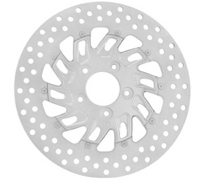 Performance 0133-1523SUPLS-CH Machine Disc/Carr 11.5 Supra Rr Left - Chrome
