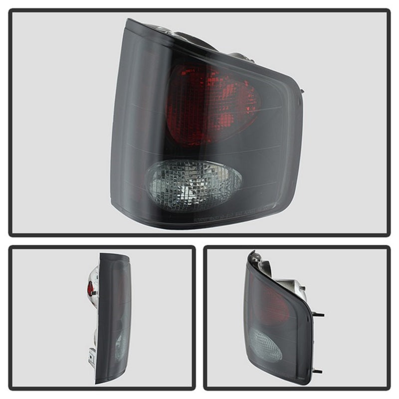 Spyder 5078049 fits Chevy 94-04 S10 /fits Isuzu Hombre 96-00 Euro Tail Lights B