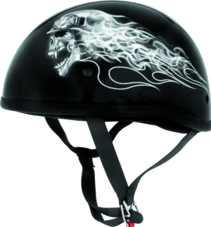 Bikers Choice 646931 Skid Lids Biker Skull Original Helmet - 2XL