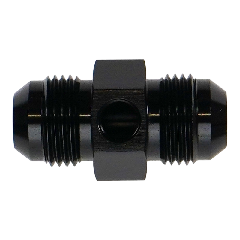 DeatschWerks 6-02-0772-B 10AN Male Flare Gauge Adapter with 1/8in Gauge Port