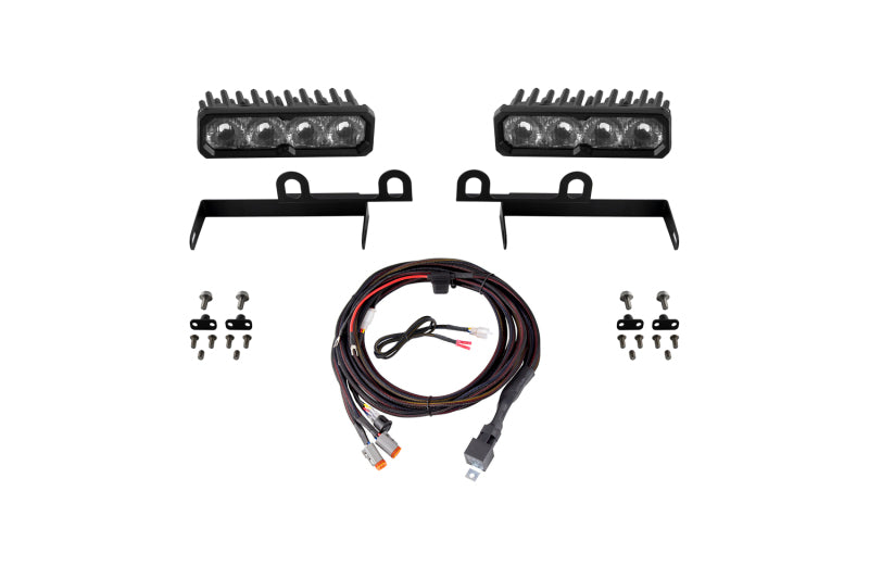 Diode Dynamics DD8864 2013-2018 Ram 1500 Ram SportExpress SS6 Sport LED Kit White Driving 6000K