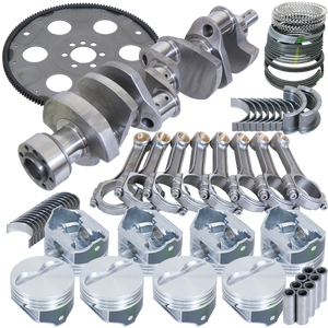 Eagle B15504L03068 fits Chevrolet SBC 1pc Seal 383ci Balanced Rotating Assembly Kit w/168 Tooth Flexplate