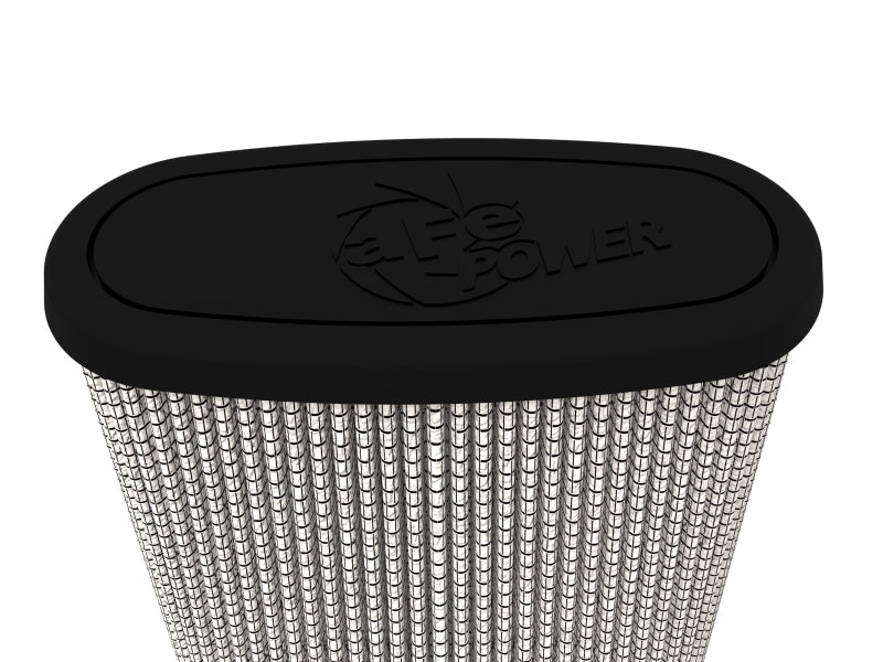 AFE 21-90096  FLOW Pro DRY S Universal Air Filter 3.5in Flange 5.75x5in Base 6x