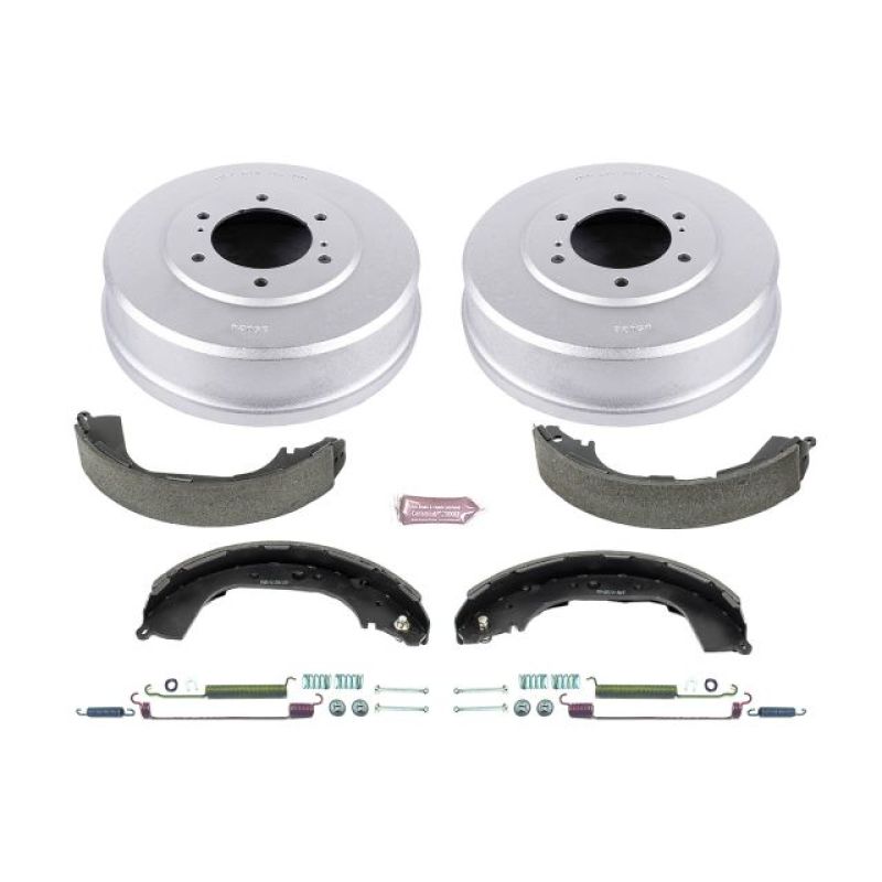 PowerStop KOE15320DK fits Nissan 95-97 Pickup Rear Autospecialty Drum Kit