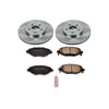 PowerStop KOE1373 fits Jaguar 02-08 X-Type Front Autospecialty Brake Kit