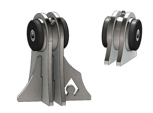 Artec Industries BR1125 07-18 fits Jeep Jk Jku Weld On Uca Brkts For Low Pro Front Truss Rockjock Jj 1/2 In Hole