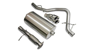CORSA Performance 14207 Corsa 2007-2008 fits Chevrolet Tahoe 5.3L V8 Polished Sport Cat-Back Exhaust
