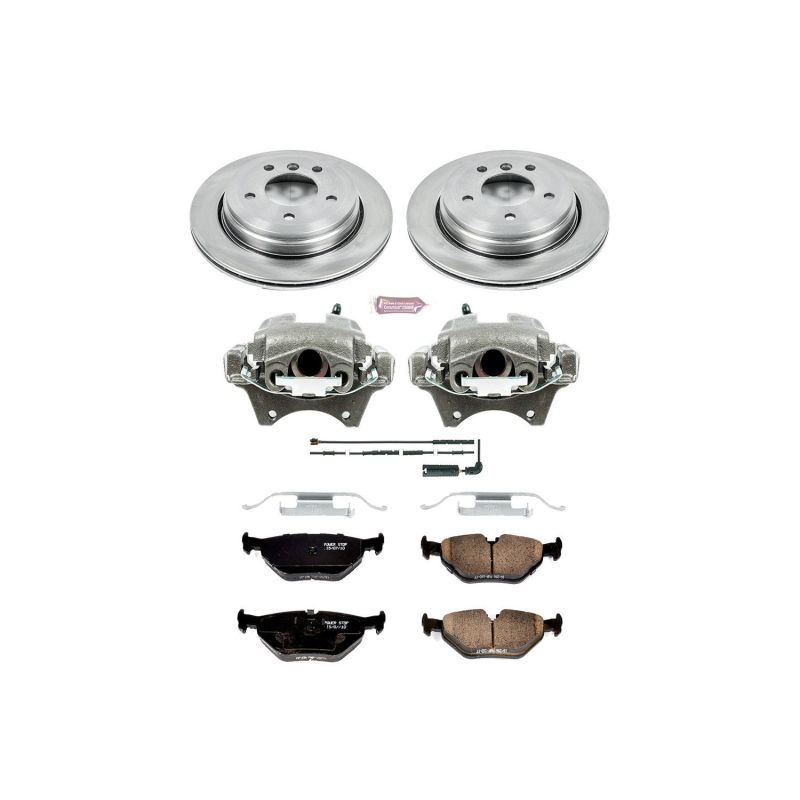 PowerStop KCOE2970 fits BMW 01-05 325xi Rear Autospecialty Brake Kit w/Calipers