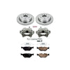 PowerStop KCOE2970 fits BMW 01-05 325xi Rear Autospecialty Brake Kit w/Calipers