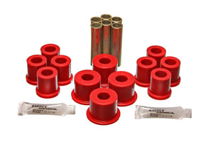 Energy Suspension 4.2117R fits Ford 4 Wd Front Spring Bushing Set - Red