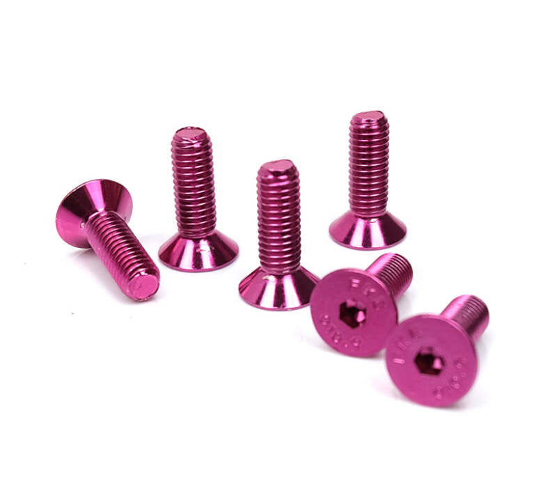 NRG SWS-100PK Steering Wheel Screw Kit Upgrade Pink Conical