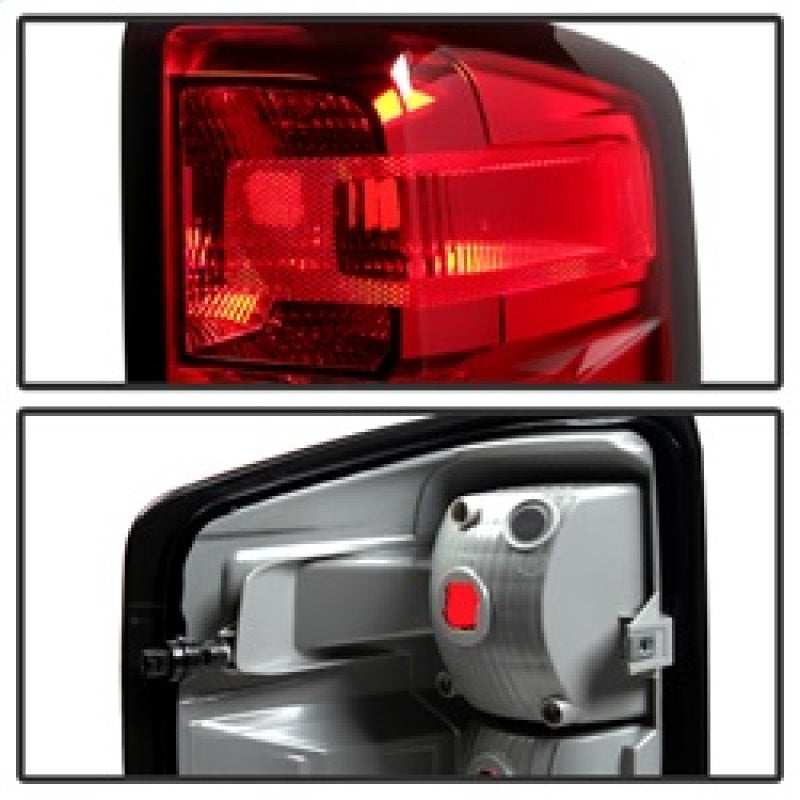 9031922 Xtune fits Chevy 14-20 Silverado 2016 Passenger Side Tail Lights - OEM