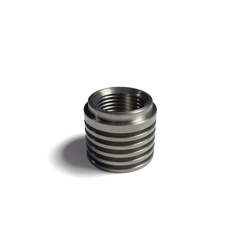 Ticon 104-00100-9000 Industries Titanium O2 Sensor Bung w/ Built In Heat Sink (M18x1.5)