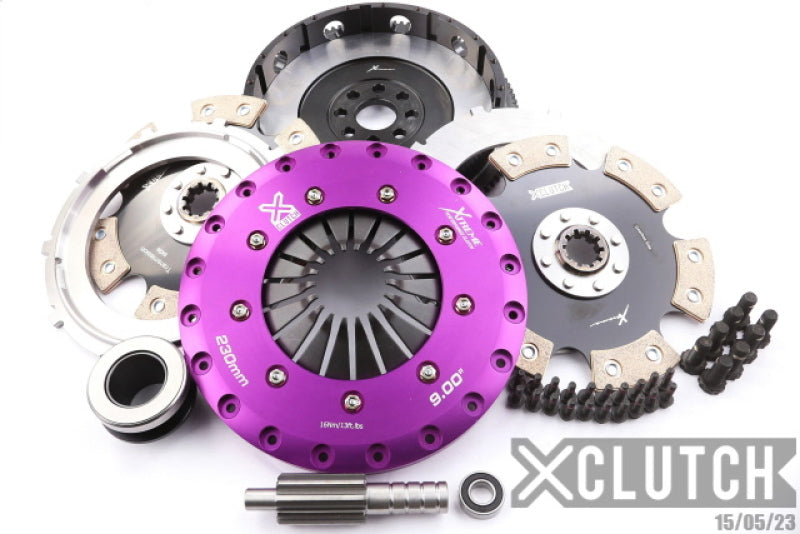 XClutch XKBM23550-2E 01-06 fits BMW M3 Base 3.2L 9in Twin Solid Ceramic Clutch Kit