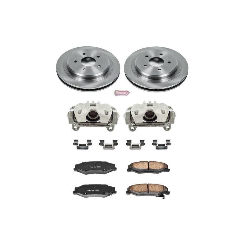 PowerStop fits Cadillac 04-09 XLR Rear Autospecialty Brake Kit w/Calipers