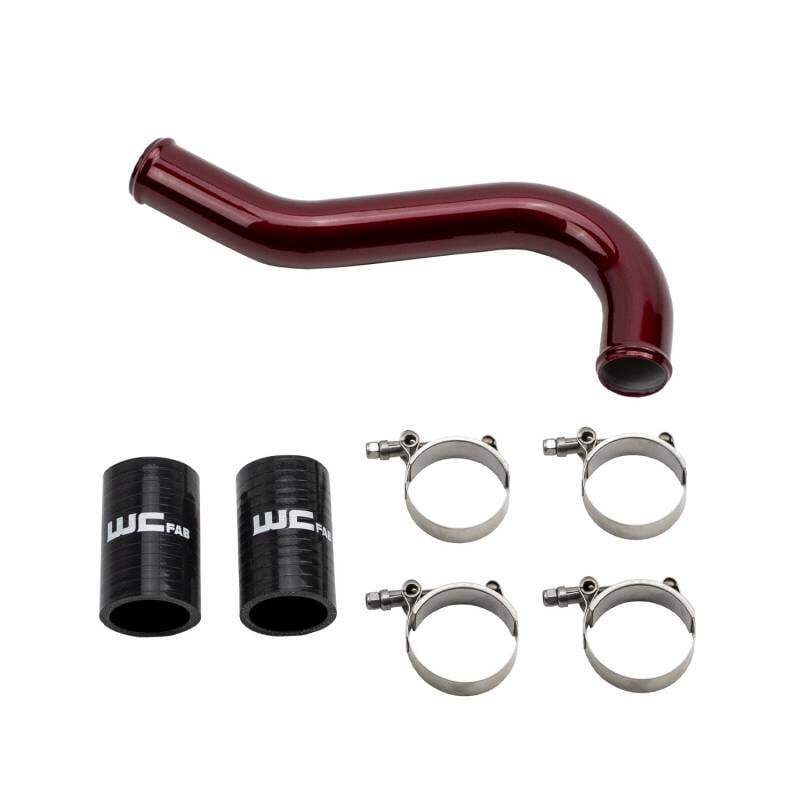 Wehrli 06-10 GM Duramax LBZ/LMM Upper Coolant Pipe - Deore Gold