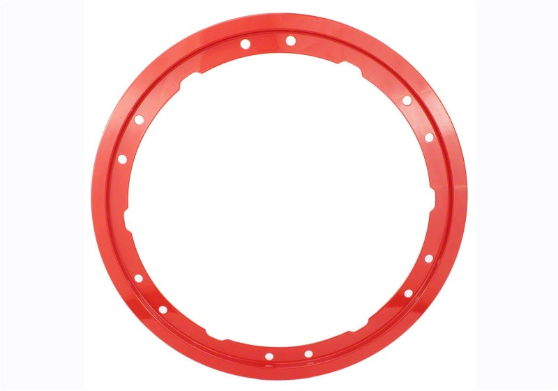 fits Ford 21-22 Racing M-1021-BLR Bronco Bead Lock Trim Ring - Red