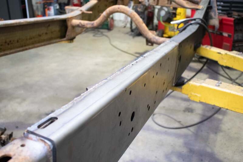 RustBuster RB7805L Center Frame Section Left Side