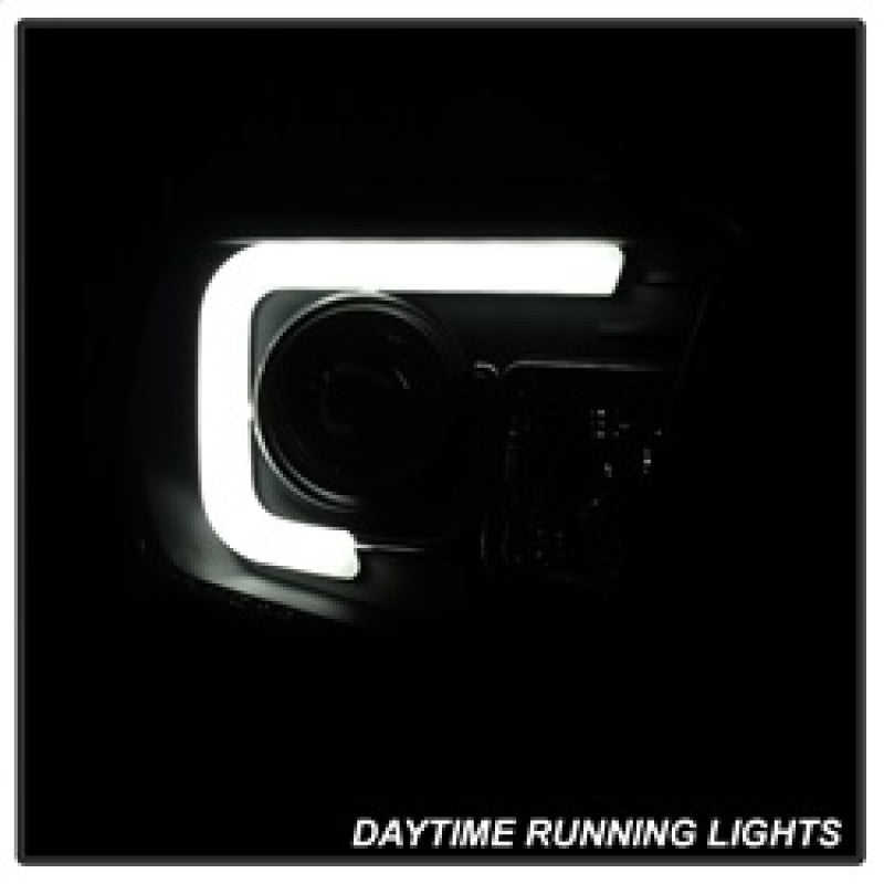 Spyder 5080165 fits Toyota 14-20 Tundra 2016 Projector Headlights Light Bar DRL