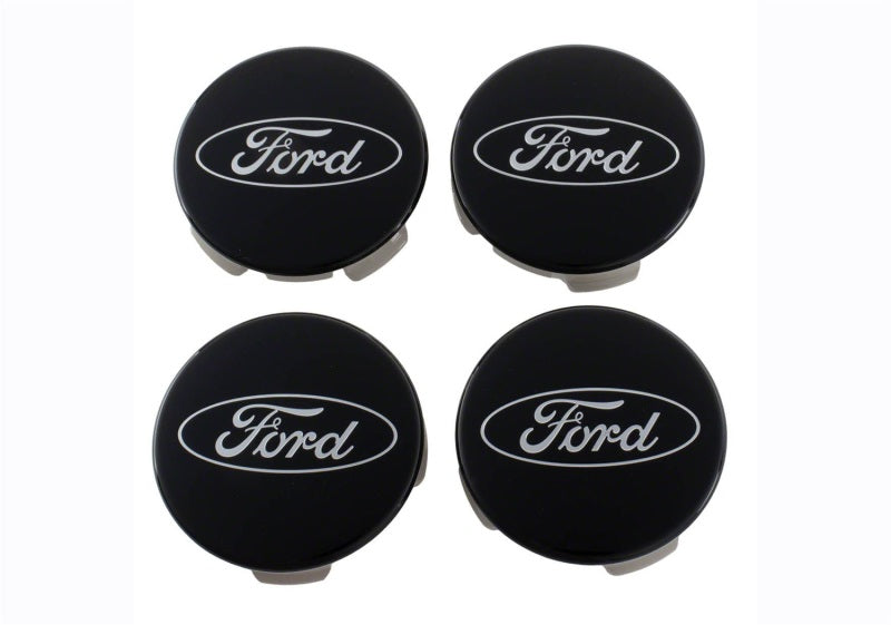 fits Ford Racing M-1096K-BCT fits Ford Truck/SUV Black And Chrome Wheel Center Cap Kit