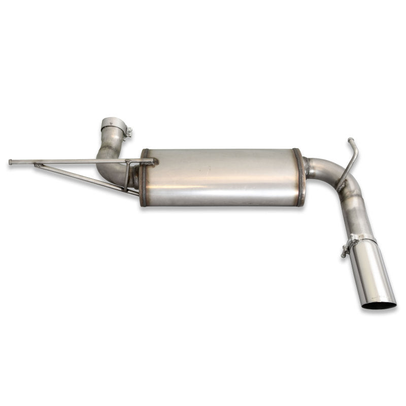 JBA 30-1509 07-18 fits Jeep Wrangler JK 3.8L/3.6L 304SS Single Rear Exit Axle Back Exhaust