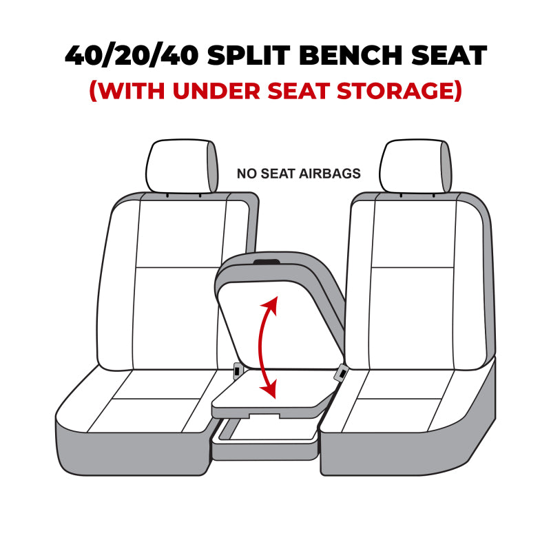 Covercraft SS3410WFBK Endura Waterproof Polyester SeatSaver Custom Front Row