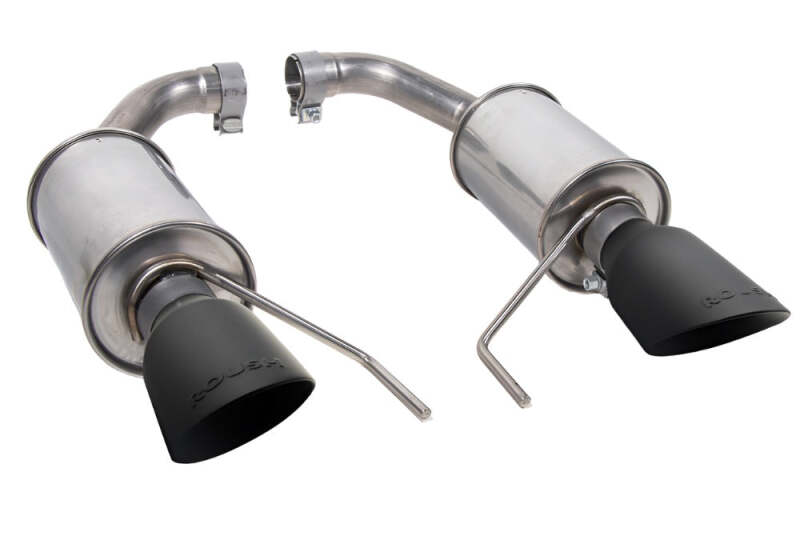 Roush 422333-BLK 2024 fits Ford Mustang GT/EcoBoost Dual Tip Axle Back Exhaust w/ Black Tips