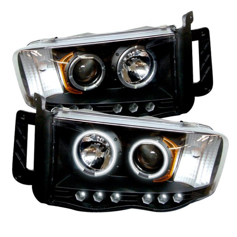 Spyder 5009951 fits Dodge 02-05 Ram 1500 03-05 Projector Headlights CCFL Halo L