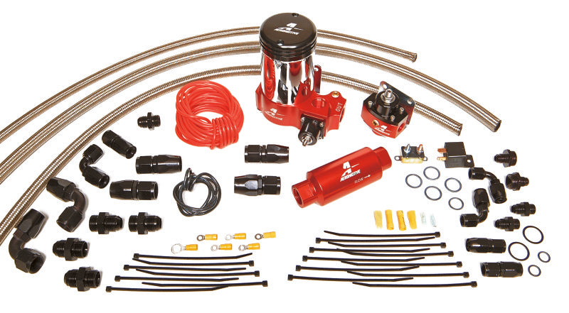 Aeromotive  17203 A2000 Complete Drag Race Fuel System for Single Carb