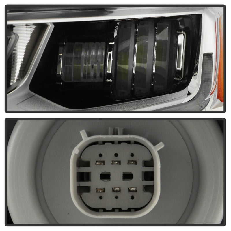 xTune 9956263 18-21 fits Chevrolet Traverse Full LED HeadLight - OE Left (Signa