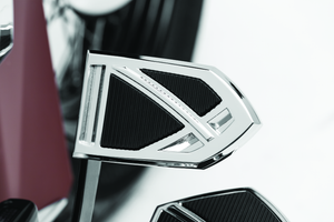 Kuryakyn 5754 Kuryakyn Phantom Brake Pedal Pad For 18-Up FL Softails Chrome