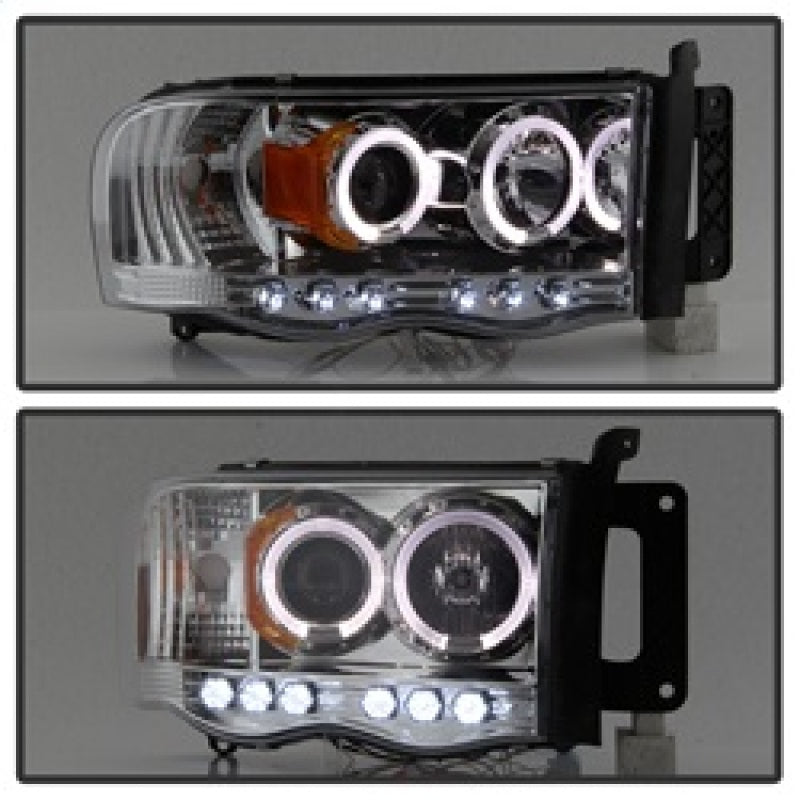 Spyder 5009982 fits Dodge 02-05 Ram 1500 /Ram 2500 03-05 Projector Headlights L