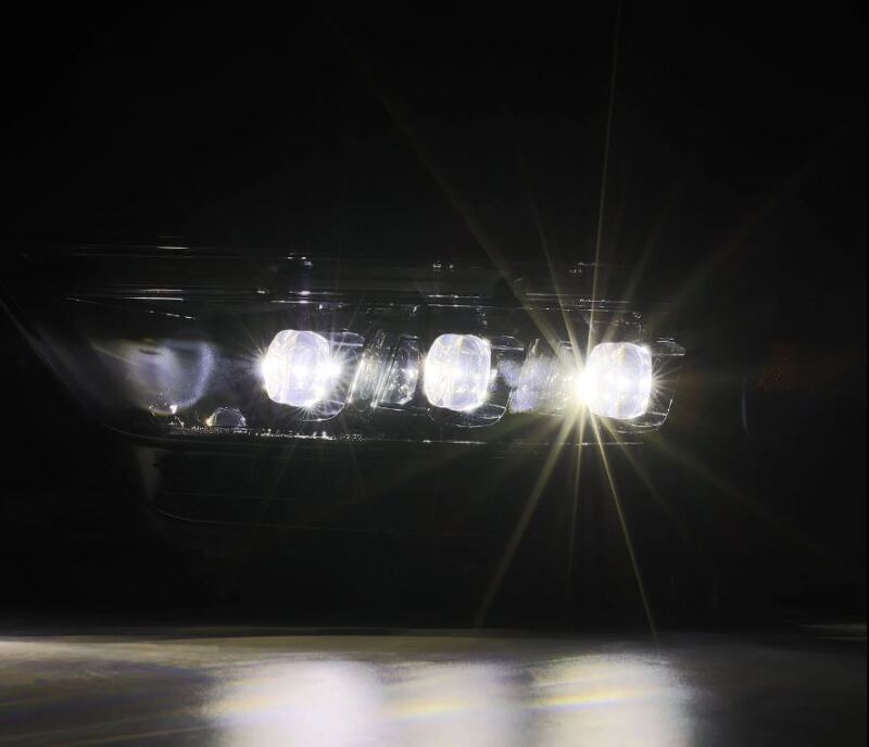 AlphaRex 880261 15-17 fits Ford Mustang NOVA LED Proj Headlights Alpha Black