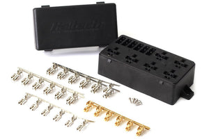 Haltech HT-030102 6 Circuit Fuse Box w/Lid/Pins