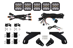 Diode Dynamics DD7321 21-22 fits Ford F-150 SS5 Grille CrossLink Lightbar Kit- Pro White Combo