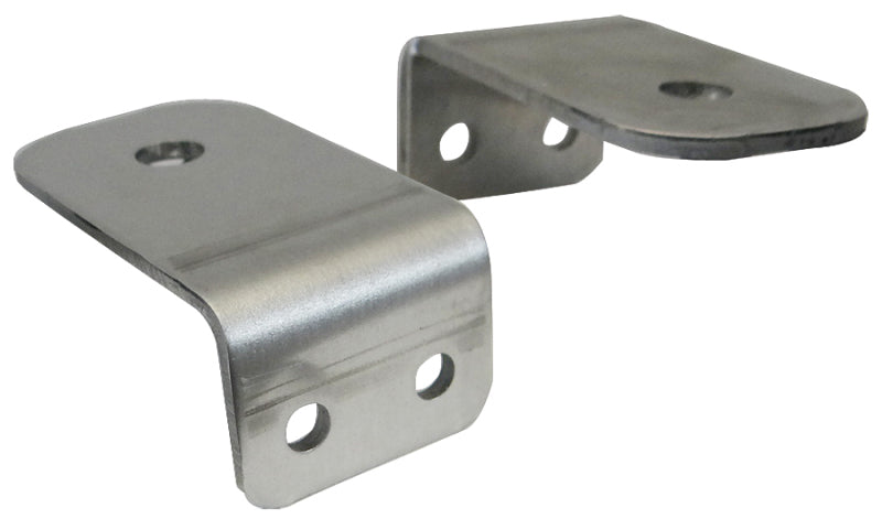 Moroso 39025 Hood Pin Bracket Pair For 3/8in Diameter Pins