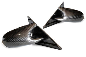GReddy 44881102 Garage 89-94 fits Nissan Skyline GT-R Carbon Side Mirror R32 Set