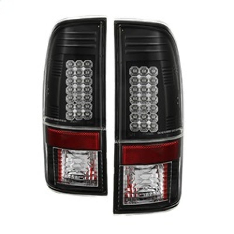 Spyder 5003898 fits Ford 08-15 Super Duty LED Tail Lights Black ALT-YD-FS07-LED