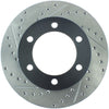 Stoptech 127.44109R 95-03 Toyota Tacoma (6 Lug) / 96-00 4Runner Front Right Slotted & Drilled Rotor