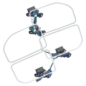 ORACLE Lighting 2383-334 Oracle fits Ford F250/350 11-16 Halo Kit (Square Ring Design) - ColorSHIFT w/o Controller