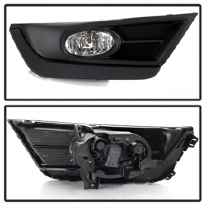 Spyder 5084903 fits Honda 17-18 CRV OEM Fog Lights w/Switch & Cover - Clear (FL