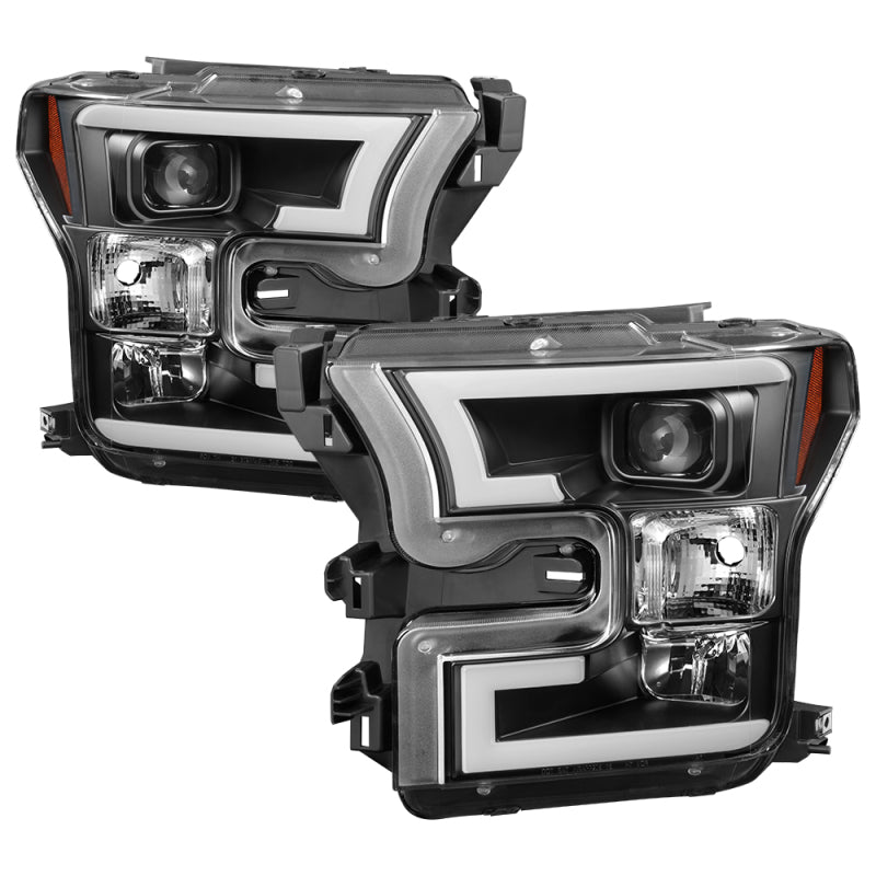 Spyder 5083531 fits Ford 15-20 F150 2017 Projector Headlights - Light Bar DRL L